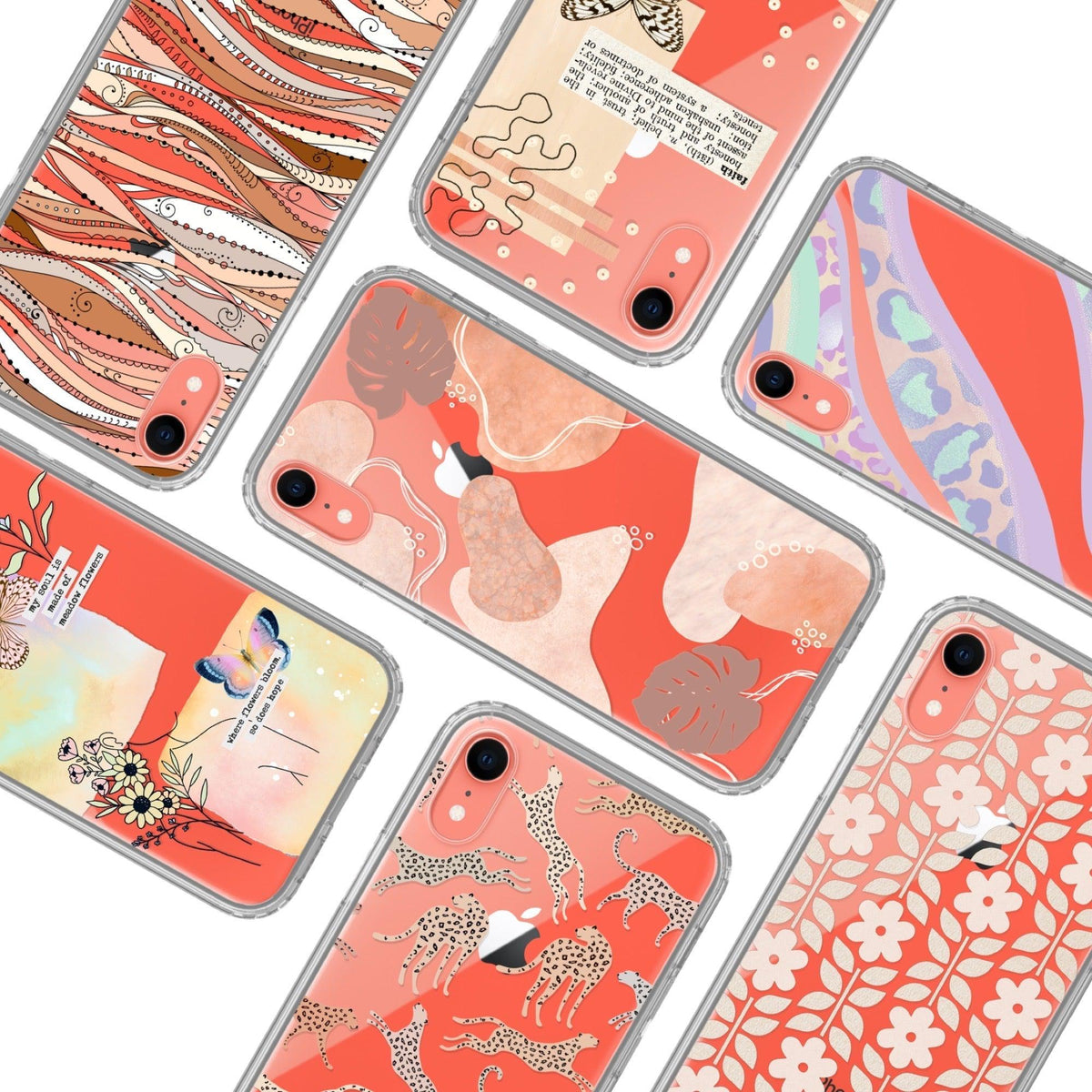 Best Clear Phone Cases For Your Coral iPhone XR for Apple iPhone