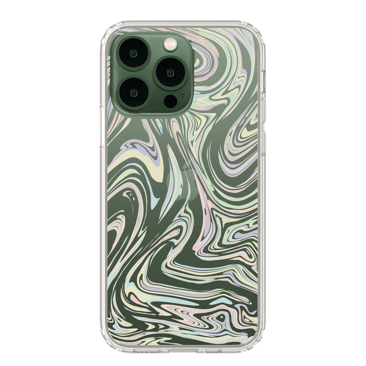 Best Clear Phone Cases With Designs For Your Alpine Green iPhone