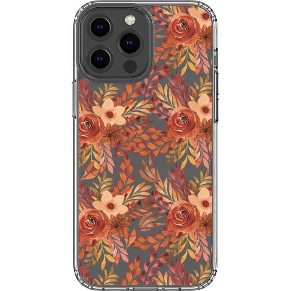 Modern Fall Color Design Clear Phone Cases Modern Fall Color Design Clear Phone Cases