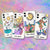 Psychedelic Aesthetic Tarot Card Clear Phone Case by The Urban Flair (Feat)