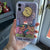 Psychedelic Aesthetic Tarot Card Clear Phone Case by The Urban Flair (Customer Feat)