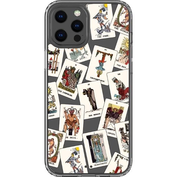 Tarot Cards Clear Phone Case Tarot Cards Clear Phone Case