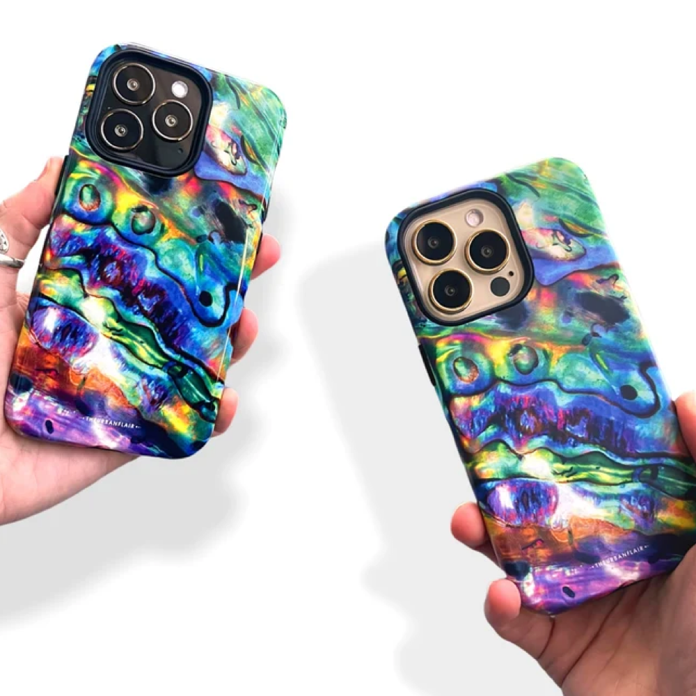 Abalone Shell Tough Phone Case for Apple iPhone 15 (& more!)– The Urban  Flair