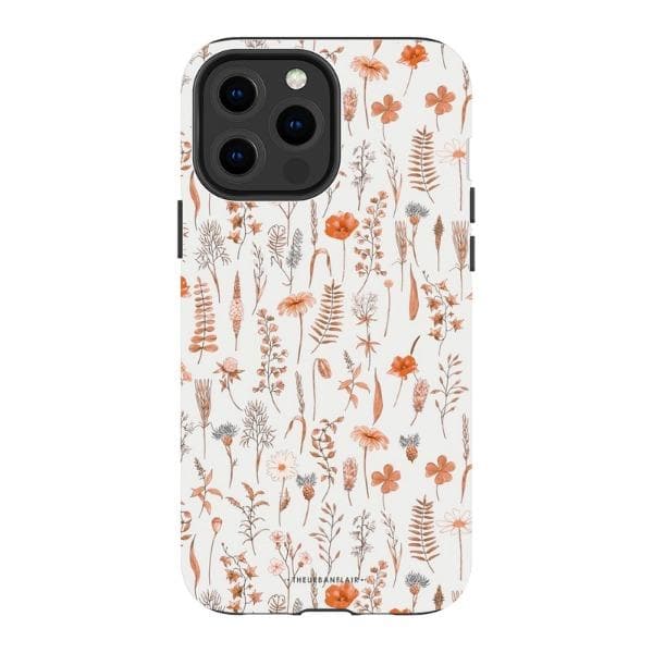 Boho Wildflowers Tough Phone Case for Apple iPhone 15 (& more