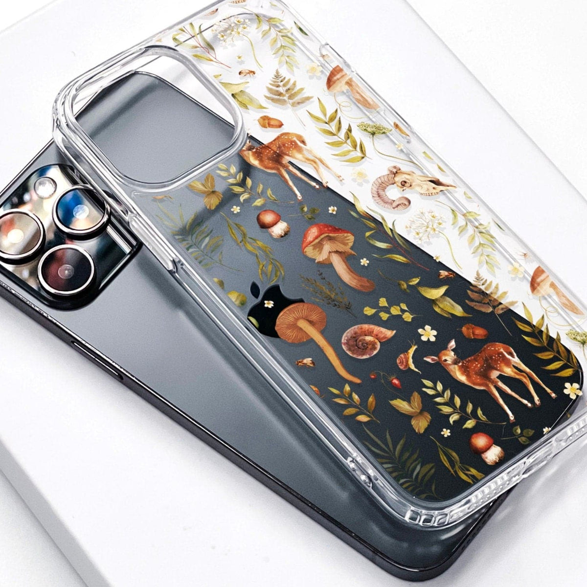 Cottagecore Nature Clear Phone Case for Apple iPhone 15 (& more!)– The Urban Flair Cottagecore Nature Clear Phone Case for Apple iPhone 15 (& more!)– The Urban Flair