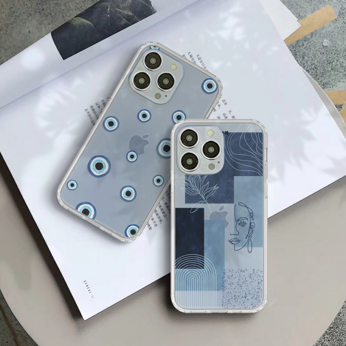 Cute Design Phone Cases For Your Sierra Blue iPhone 13 Pro & 13