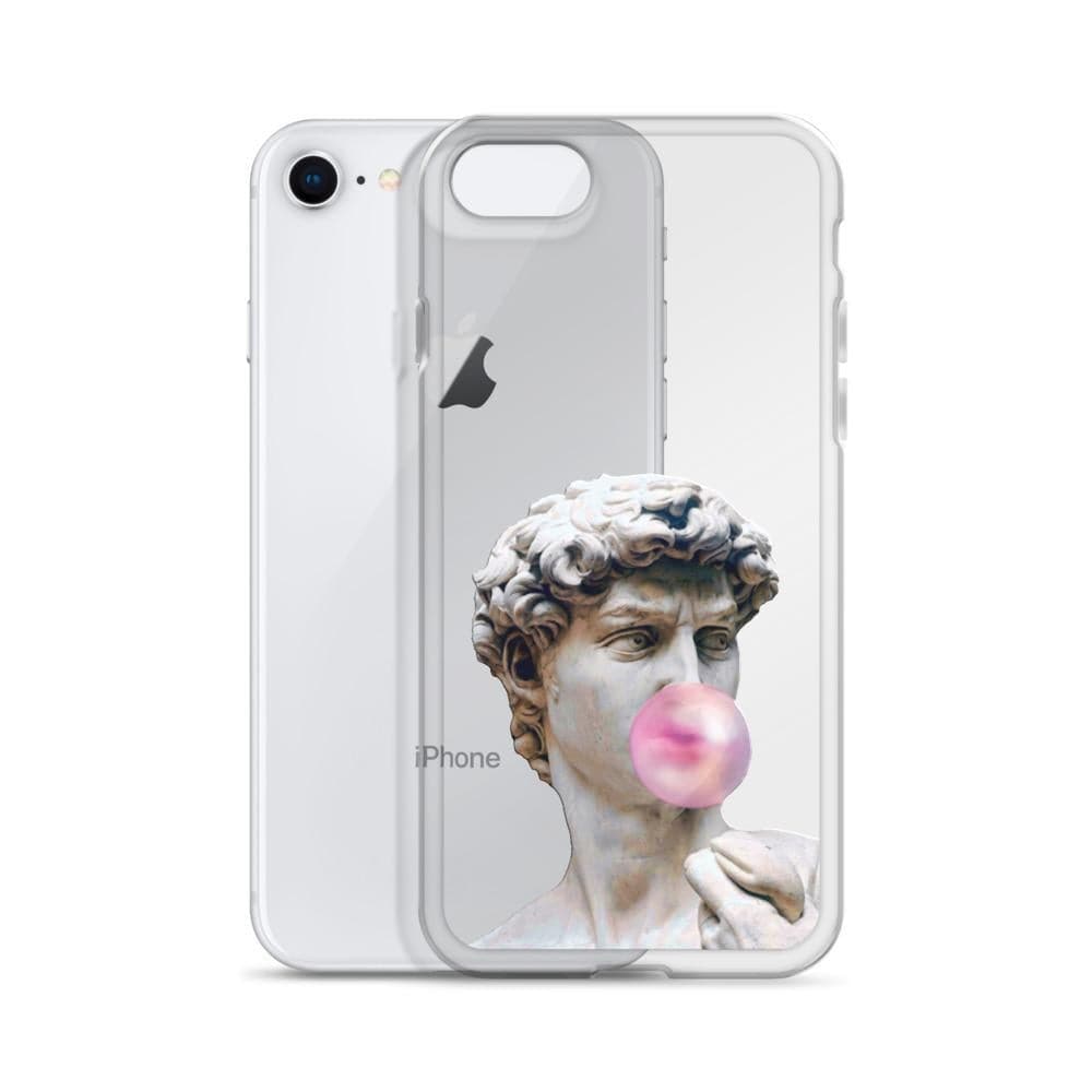 David Greek Statue Bubblegum Clear Phone Case for Apple iPhone 13 (&– The Urban Flair David Greek Statue Bubblegum Clear Phone Case for Apple iPhone 13 (&– The Urban Flair