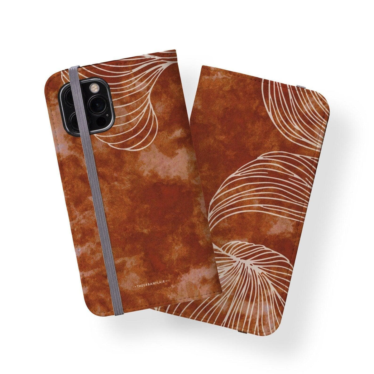 Grunge Brick Boho Tie Dye Wallet Phone Case for Apple iPhone 13