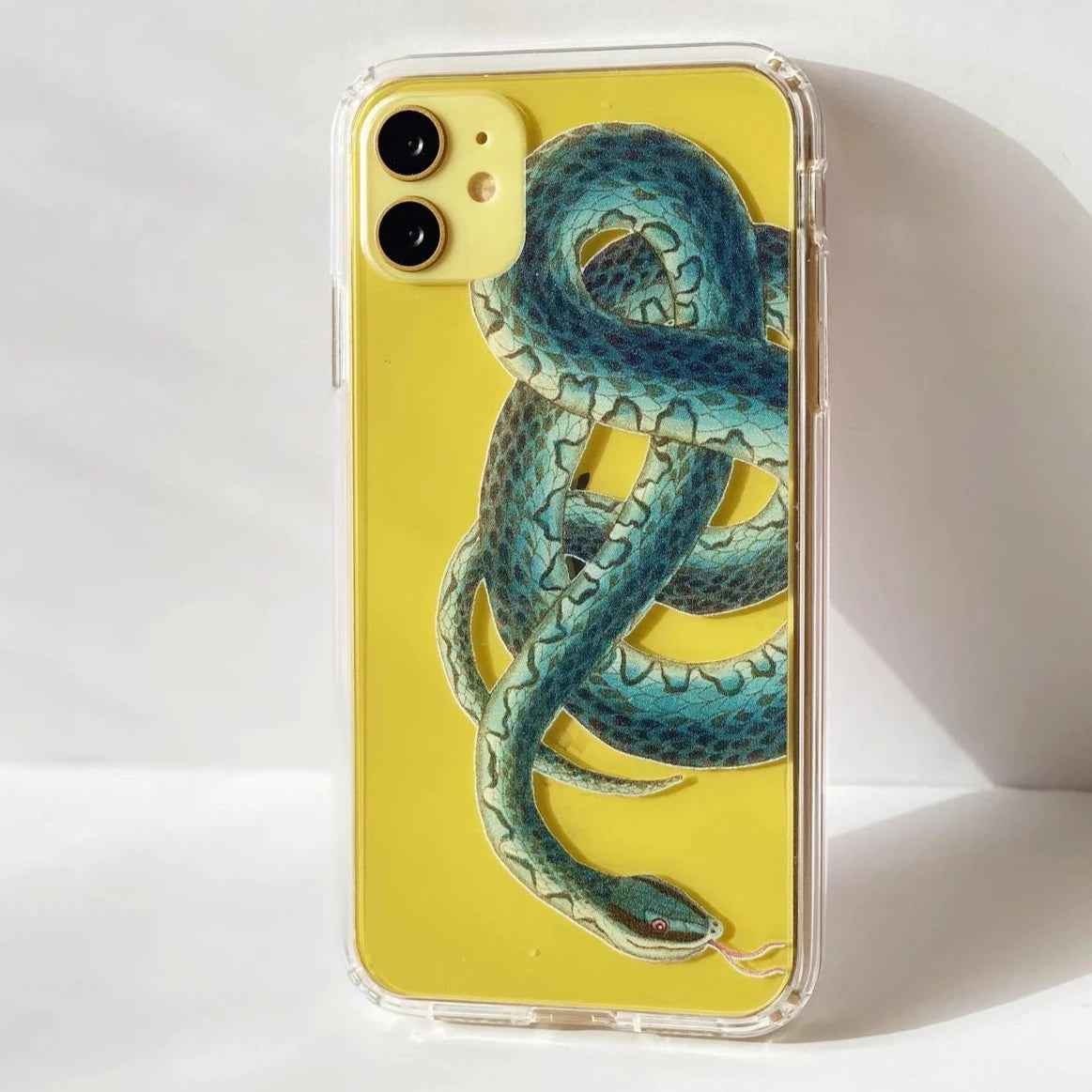 Vintage Snake Clear Phone Case Vintage Snake Clear Phone Case