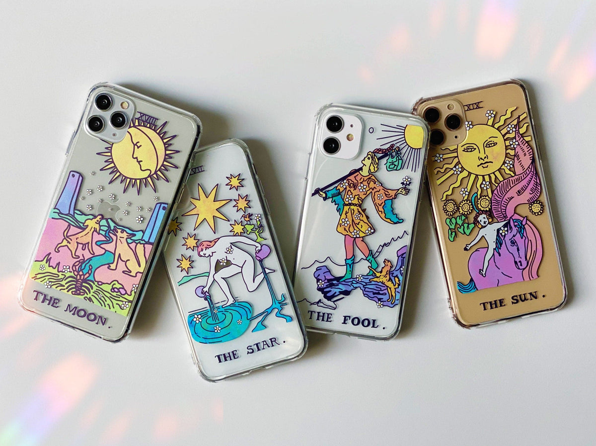 Sun Tarot The Moon Tarot Casetify Trippy Psychedelic Aesthetic