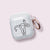 Middle Finger Uterus Clear Airpods Case With Funny Aesthetic Design For Air Pods Pro Generation 3 With Carabiner Ring Bag Clip 3rd Gen Feat