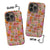 Colorful Retro Floral Tough Phone Case For iPhone 15 14 13 Series (Mini, Plus, Pro Max) - On Sale! (Feat)