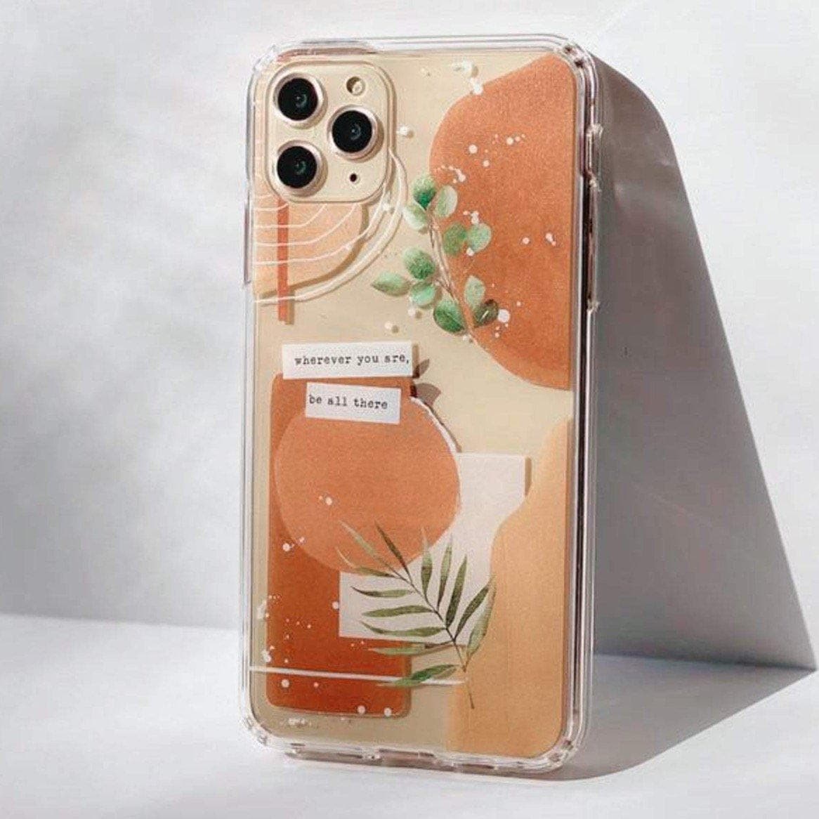 clear phone case ideas Wherever You Are Collage Clear Phone Case