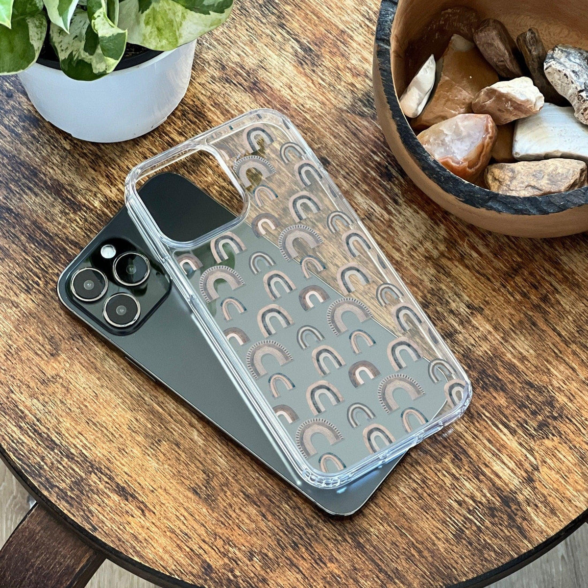Moody Rainbows Clear Phone Case for Apple iPhone 15 (& more!)– The Urban Flair Moody Rainbows Clear Phone Case for Apple iPhone 15 (& more!)– The Urban Flair