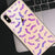 Purple Bats Clear Phone Case iPhone 12 Pro Max by The Urban Flair (Feat)