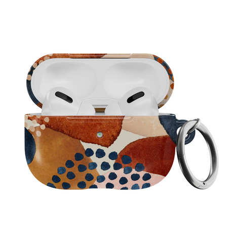 Mid-Century Organic Abstract Shapes AirPods Pro Case