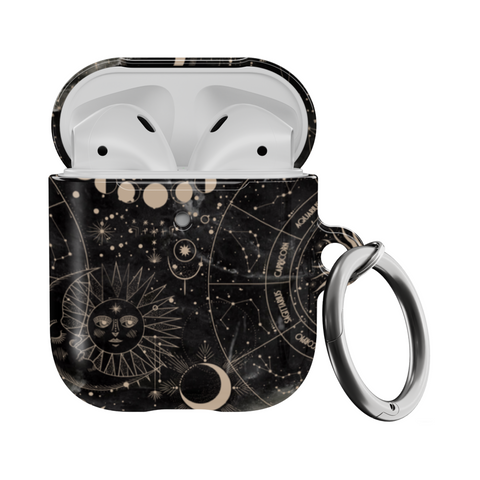 Black Zodiac Marble AirPods 1st/2nd Gen Case