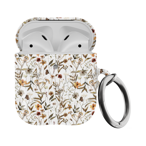 Cute Boho Flowers Air Pods Case AirPods 1st/2nd Gen Case
