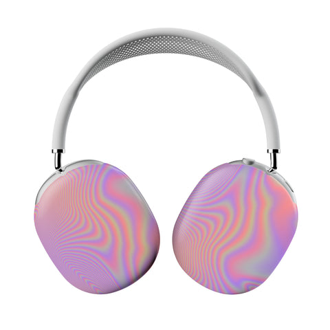 Trippy Glitch Print AirPods Max Case