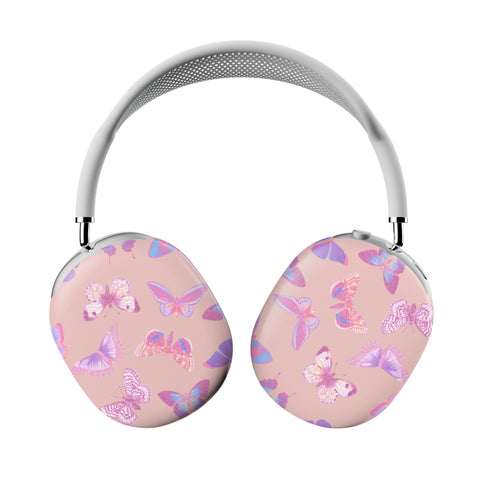Pink Butterflies AirPods Max Case
