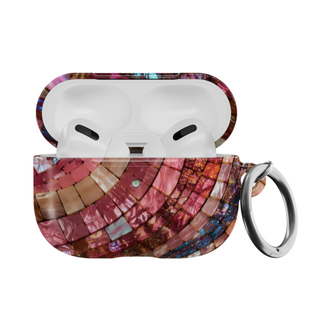 Garnet Stained Glass Print AirPods Pro Case