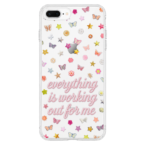 Everything Is Working Out For Me Clear Phone Case