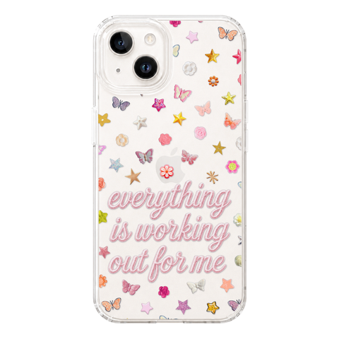 Everything Is Working Out For Me Clear Phone Case