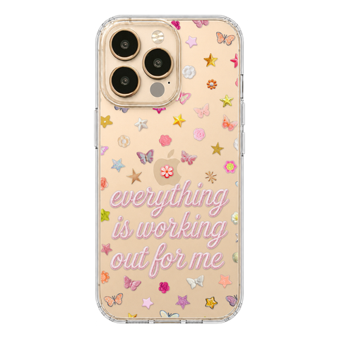 Everything Is Working Out For Me Clear Phone Case