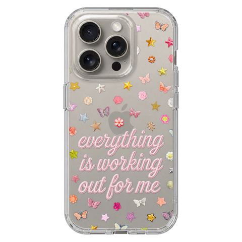 Everything Is Working Out For Me Clear Phone Case