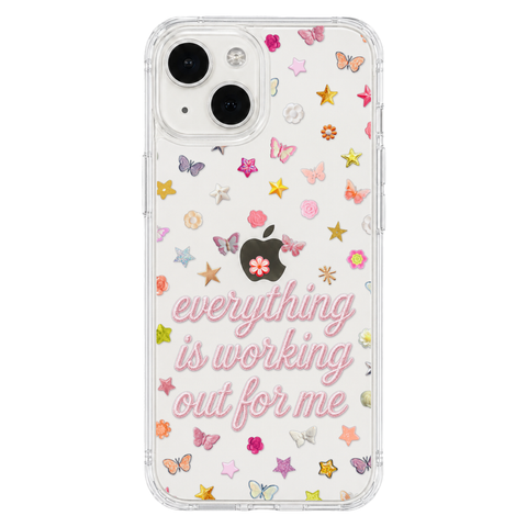 Everything Is Working Out For Me Clear Phone Case