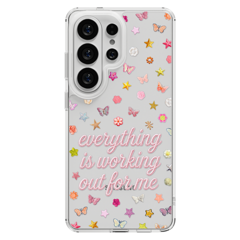 Everything Is Working Out For Me Clear Phone Case