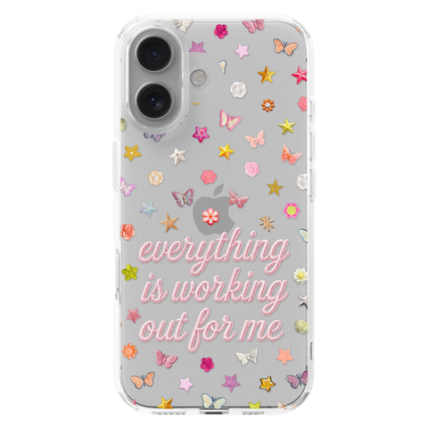 Everything Is Working Out For Me Clear Phone Case