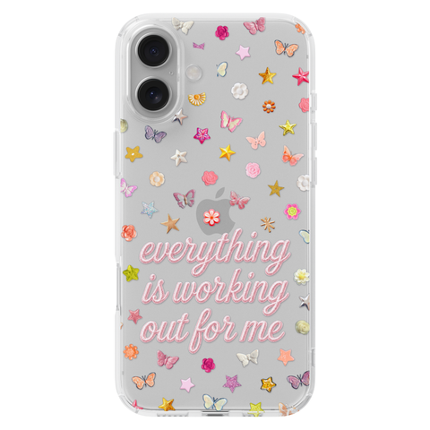 Everything Is Working Out For Me Clear Phone Case