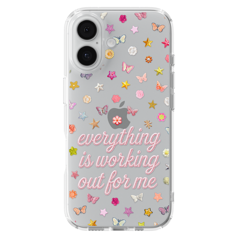 Everything Is Working Out For Me Clear Phone Case