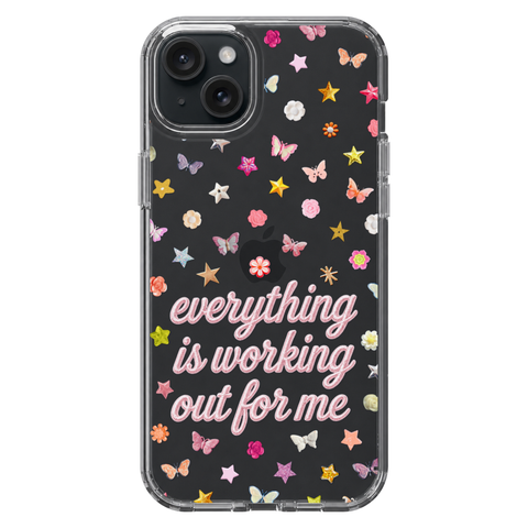 Everything Is Working Out For Me Clear Phone Case
