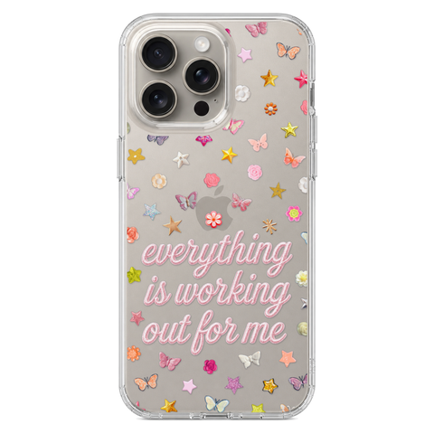 Everything Is Working Out For Me Clear Phone Case
