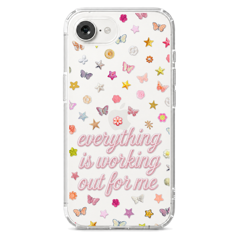 Everything Is Working Out For Me Clear Phone Case