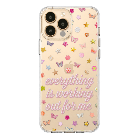 Everything Is Working Out For Me Clear Phone Case