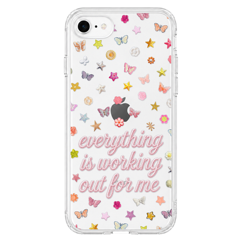 Everything Is Working Out For Me Clear Phone Case