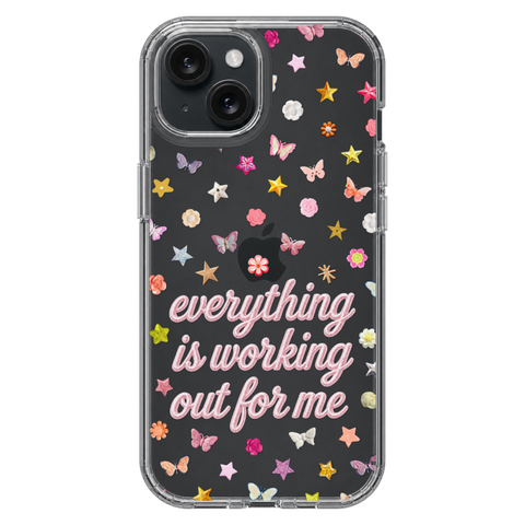 Everything Is Working Out For Me Clear Phone Case