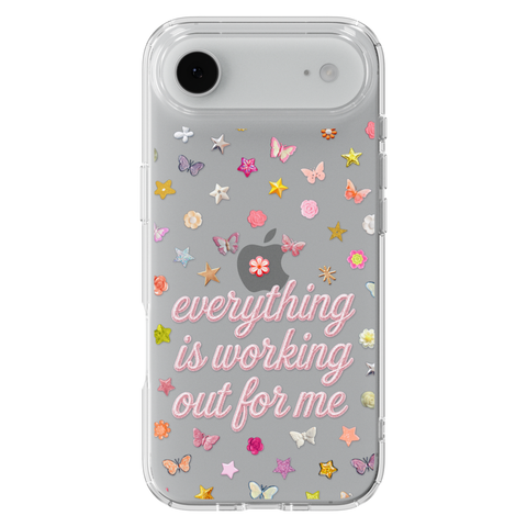 Everything Is Working Out For Me Clear Phone Case