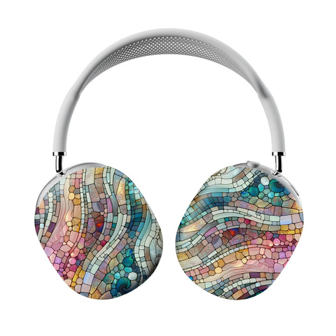 Mosaic Stained Glass Print AirPods Max Case