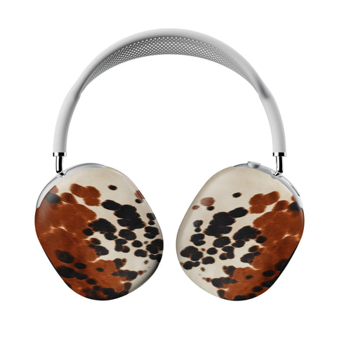 Western Boho Cow Print AirPods Max Case