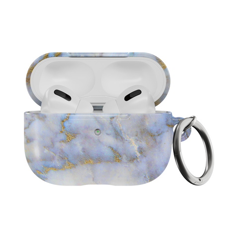 Pretty Opal Marble Print AirPods Pro Case
