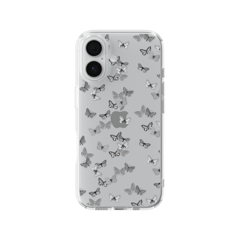 Minimalist Butterfly Clear Phone Case