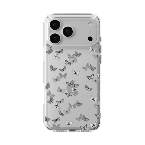 Minimalist Butterfly Clear Phone Case