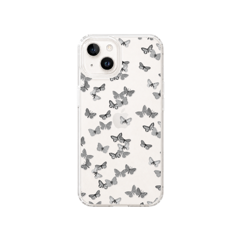 Minimalist Butterfly Clear Phone Case