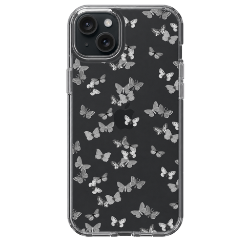 Minimalist Butterfly Clear Phone Case