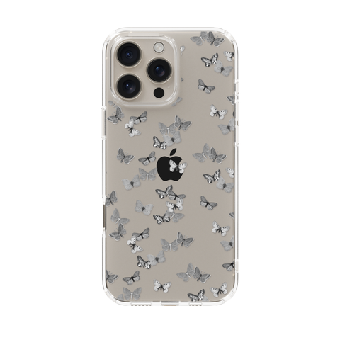 Minimalist Butterfly Clear Phone Case
