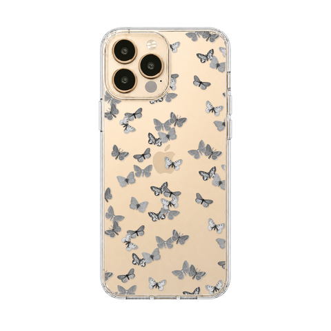 Minimalist Butterfly Clear Phone Case